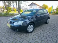 Gebraucht VW Golf V Goal 2007 Schwarz Kleinwagen