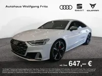 Gebraucht Audi S7 Sportback Sport 344 PS (253 kW) 2024 Gletscherweiß metallic Kleinwagen