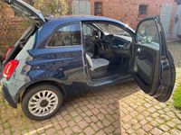 Gebraucht Fiat 500 Lounge 69 PS (50 kW) 2020 Blau Limousine
