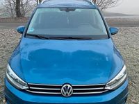 Gebraucht VW Touran 150 PS (110 kW) 2019 Blau Van / Kleinbus