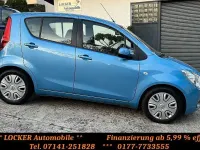 Gebraucht Opel Agila Edition 94 PS (69 kW) 2012 Blau Kleinwagen