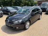Gebraucht VW Golf VI Style 105 PS (77 kW) 2011 Schwarz Kleinwagen