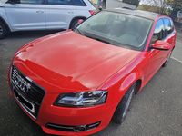 Gebraucht Audi A3 Sportback Attraction 90 PS (66 kW) 2011 Rot Kleinwagen