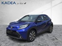 Neu Toyota Aygo 72 PS (52 kW) 2025 Juniper blue (8y8)/ black mica Kleinwagen