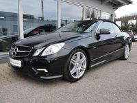 Gebraucht Mercedes E200 AMG 209 PS (153 kW) 2011 Obsidianschwarz Cabrio
