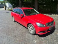 Gebraucht Mercedes C200 136 PS (100 kW) 2011 Rot Kombi