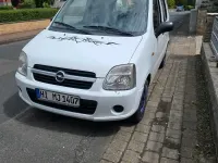 Gebraucht Opel Agila 60 PS (44 kW) 2005 Weiß Van / Kleinbus