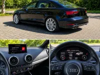 Używany Audi A3 150 KM (110 kW) 2018 Czarny Sedan/Limuzyna