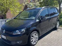 Gebraucht VW Touran 150 PS (110 kW) 2021 Schwarz Van / Kleinbus
