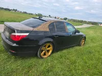 Używany BMW 535 286 KM (210 kW) 2007 Czarny Sedan/Limuzyna