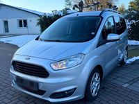 Gebraucht Ford Tourneo Courier 101 PS (74 kW) 2017 Silber Van / Kleinbus
