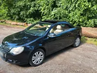 Brugt VW Eos 150 HK (110 kW) 2007 Sort Cabriolet
