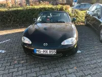 Używany Mazda MX5 110 KM (80 kW) 2004 Czarny Kabriolet