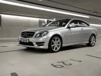 Gebraucht Mercedes C220 AMG 170 PS (125 kW) 2014 Silber Coupé