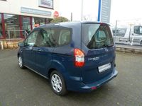Gebraucht Ford Tourneo Courier Trend 101 PS (74 kW) 2017 Blau Van / Kleinbus