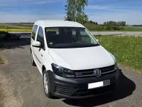 Gebraucht VW Caddy Comfortline 122 PS (89 kW) 2019 Weiß Van / Kleinbus