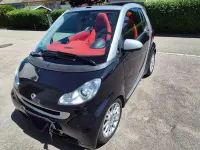 Brugt Smart ForTwo Cabrio Pulse 71 HK (52 kW) 2011 Sort Cabriolet