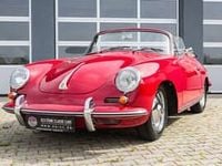 Brugt Porsche 356 75 HK (55 kW) 1962 Rød Cabriolet