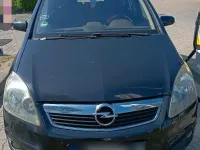 Gebraucht Opel Zafira 101 PS (74 kW) 2007 Schwarz Van / Kleinbus