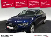 Gebraucht Audi A3 Advanced Plus 150 PS (110 kW) 2025 Navarrablau metallic Limousine