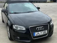 Gebraucht Audi A3 Cabriolet S-Line 140 PS (102 kW) 2010 Schwarz Cabrio