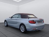 Gebraucht BMW 218 136 PS (100 kW) 2017 Silber metallic Cabrio