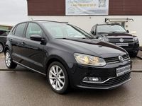 Gebraucht VW Polo Highline 90 PS (66 kW) 2017 Schwarz Kleinwagen