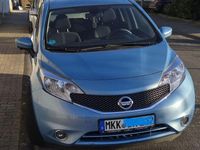 Gebraucht Nissan Note Acenta 80 PS (58 kW) 2014 Blau Kleinwagen