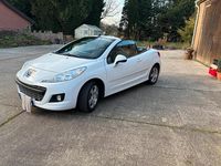 Gebraucht Peugeot 207 CC 122 PS (89 kW) 2014 Weiß Cabrio