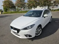 Gebraucht Mazda 3 Sports-Line 120 PS (88 kW) 2014 Weiß Limousine