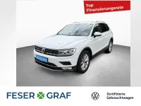 Gebraucht VW Tiguan Highline 150 PS (110 kW) 2017 Pure white SUV