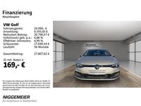 Gebraucht VW Golf VIII Move 150 PS (110 kW) 2023 Ivory silver metallic (metallic) Limousine