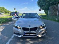 Usata BMW 220 Performance 184 CV (135 kW) 2016 Argento Cabrio