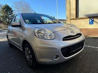 Gebraucht Nissan Micra Acenta 80 PS (58 kW) 2012 Silber Kleinwagen