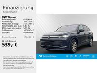 Gebraucht VW Tiguan Goal 150 PS (110 kW) 2024 Schwarz SUV