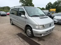 Gebraucht Mercedes V220 122 PS (89 kW) 2002 Silber Van / Kleinbus