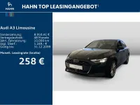 Neu Audi A3 Advanced 150 PS (110 kW) 2025 Mythosschwarz metallic Limousine