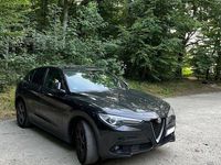 Gebraucht Alfa Romeo Stelvio Super 210 PS (154 kW) 2017 Schwarz SUV