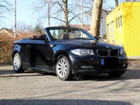 Gebraucht BMW 118 Cabriolet 143 PS (105 kW) 2009 Schwarz Cabrio