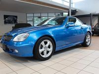 Gebraucht Mercedes SLK320 218 PS (160 kW) 2000 Blau Cabrio