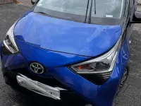 Gebraucht Toyota Aygo X-clusiv 72 PS (52 kW) 2019 Blau Kleinwagen
