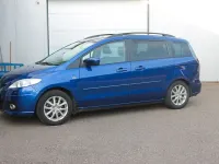 Gebraucht Mazda 5 Active 145 PS (106 kW) 2010 Blau Van / Kleinbus