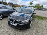 Gebraucht VW Golf VI 80 PS (58 kW) 2010 Schwarz Kleinwagen