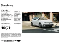 Neu VW Polo Style 95 PS (69 kW) 2026 Pure white uni Kleinwagen