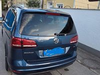 Gebraucht VW Sharan Comfortline 150 PS (110 kW) 2016 Blau Van / Kleinbus