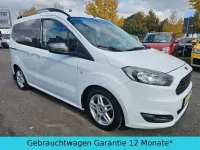 Gebraucht Ford Tourneo Courier Sport 95 PS (69 kW) 2017 Weiß Van / Kleinbus