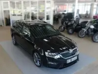 Gebraucht Skoda Octavia vRS 184 PS (135 kW) 2014 Schwarz Kombi