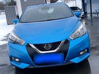 Gebraucht Nissan Micra 90 PS (66 kW) 2017 Blau Kleinwagen