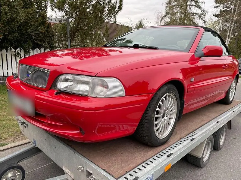 Brugt Volvo C70 163 HK (119 kW) 2003 Rød Cabriolet