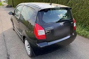 Gebraucht Citroën C2 74 PS (54 kW) 2007 Schwarz Kleinwagen